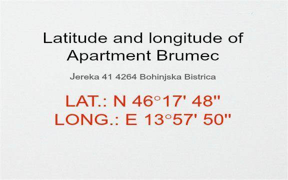 Apartment Brumec 보히니 외부 사진